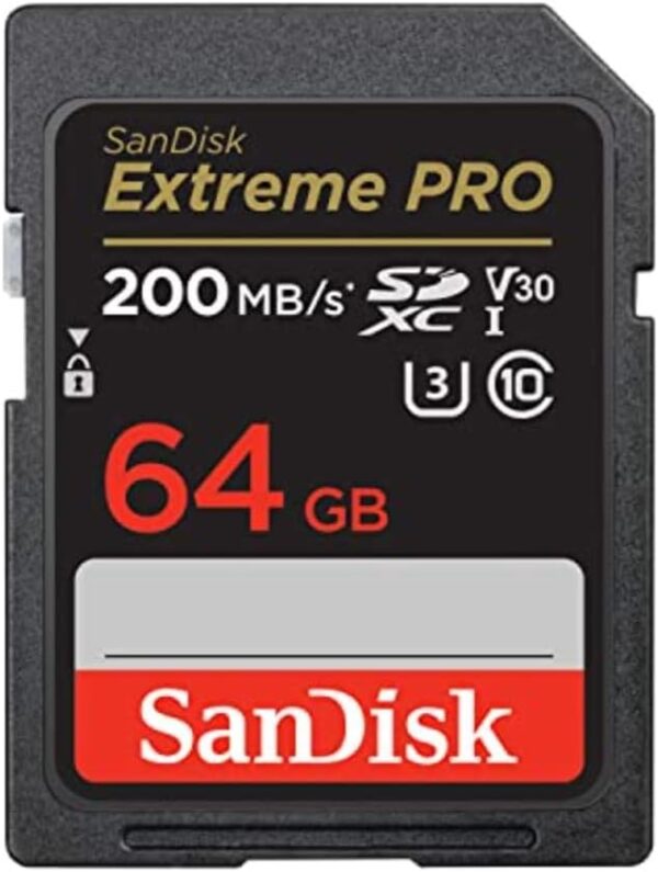 SANDISK 64GB MEMORY CARD