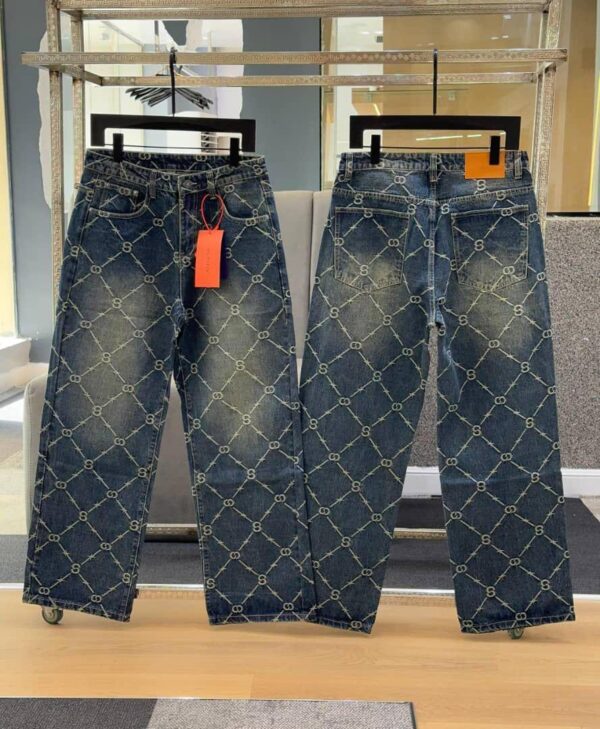 Men's Straight Leg Jeans - Comfortable Stretch, Casual & Loose Fit, Perfect for Travel & Everyday Wear(FREE DELIVERY)
