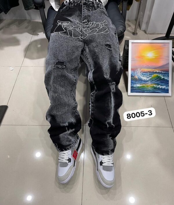 HIGH QUALITY LUXURY BAGGY JEANS FOR MEN(FREE DELIVERY)